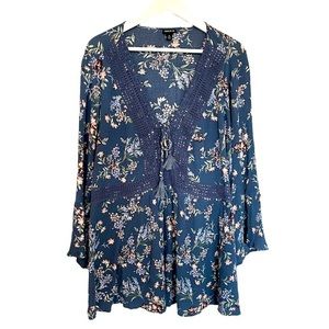 Torrid Floral Blouse